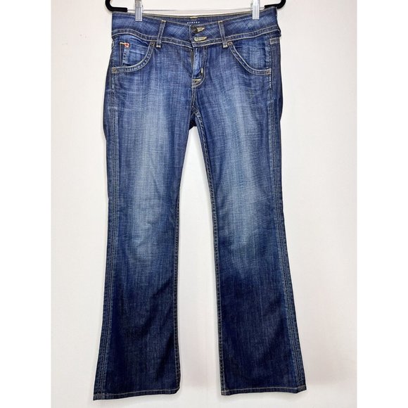 Hudson Signature Bootcut Low Rise Y2K Dark Rinse Women Jeans WP170DHA Elm 29 - Picture 16 of 16